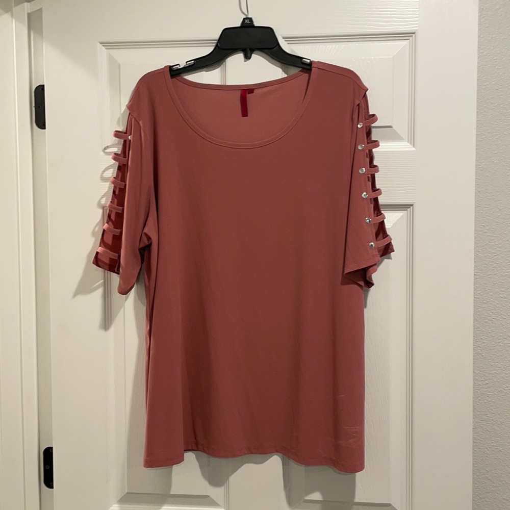 Pink blouse